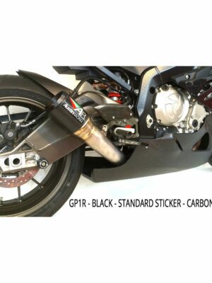 BM130.1.16 สำหรับ S1000RR 2015-2016 | DE-CAT GP1R BLACK TIP WITH CARBON CAN
