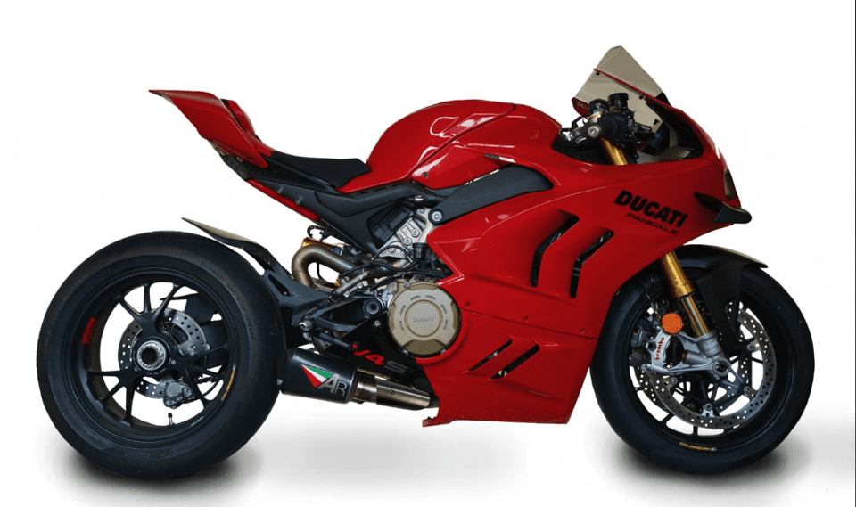 สำหรับ PANIGALE V4/S/R/SPECIALE 2018-2023 GP3 DE-CAT V3R Black