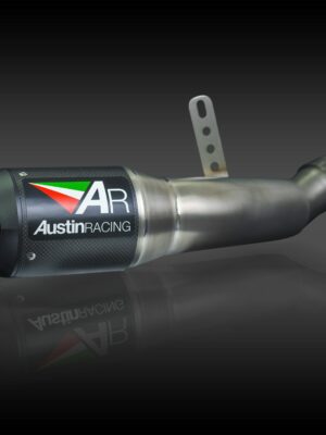 GP1R Carbon สำหรับ YZF-R6 2020-2022 | SLIP-ON GP1R BLACK TIP WITH CARBON CAN