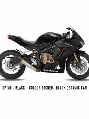 HD85.1.20 CB/CBR650F 2017-2022 | DE-CAT GP1R BLACK CERAMIC CAN