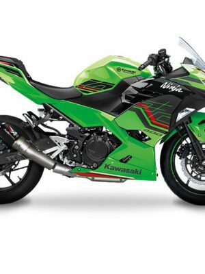 สำหรับ NINJA 400/Z400 2017-2022 | SLIP-ON GP1R BLACK TIP WITH CARBON CAN