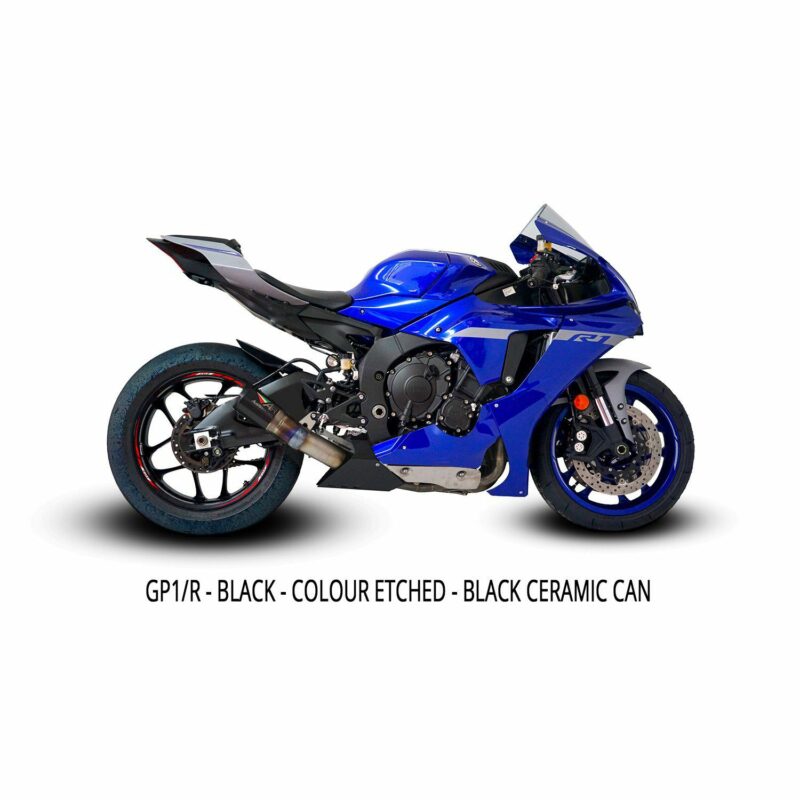 สำหรับ YZF-R1 2020-2023 | DE-CAT GP1R BLACK CERAMIC CAN