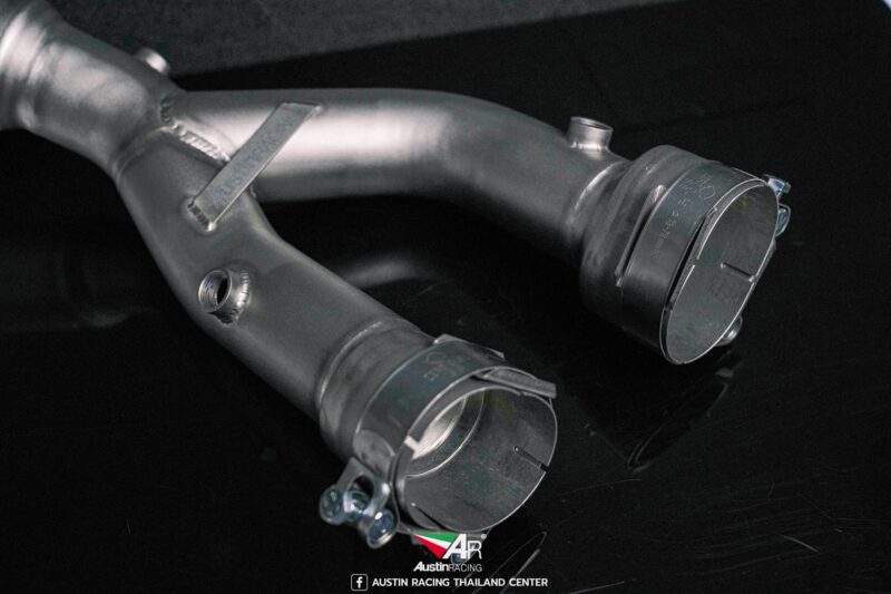 ท่อ AUSTIN RACING สำหรับ BMW S1000RR ปี 2019 - 2023 | รุ่น V3 150MM BLACK CERAMIC